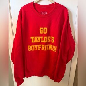 Chiefs Colors "Go Taylor's Boyfriend!"